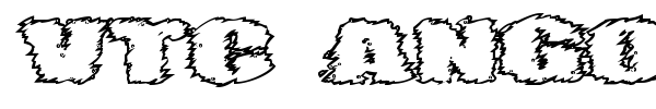VTC Angora Chik font preview
